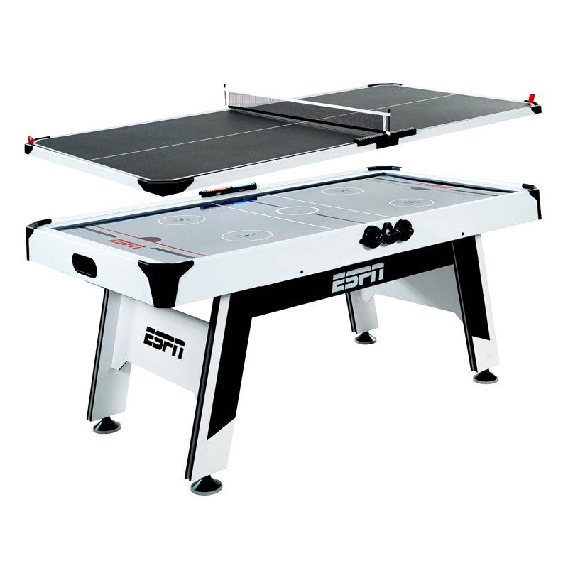 ESPN 72" 2 Player Air Hockey Table Digital Scoreboard & Reviews